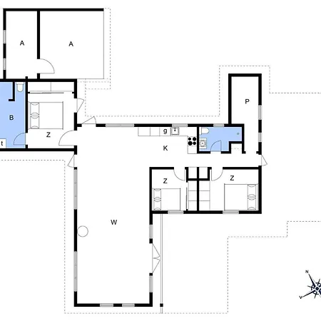Bl1455-blokhus-pirupshvarrekrogen-6 Holiday home